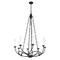 Z-Lite Arabella Chandelier, 8-Light, 28 In.W x 40.5 In.H, Matte Black/Matte Black 3500-8MB - alternate 4